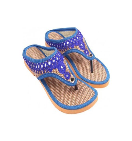 Jute Rubber Women Slipper