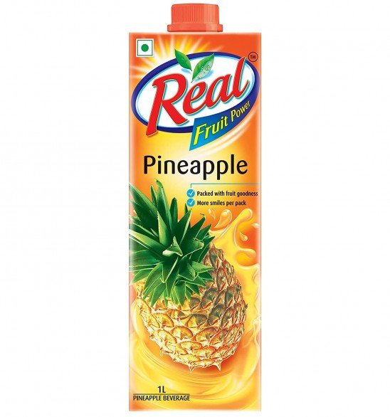 Real pineapple fruit juice