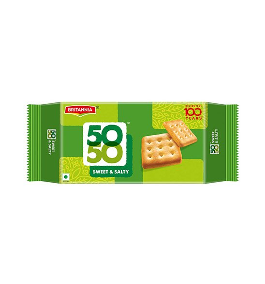 Britannia 50 50 biscuit 200G
