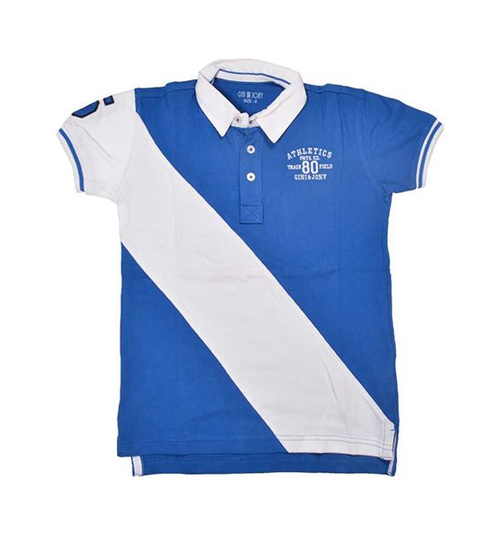 Boys Solid Cotton Blend T Shirt  (Blue, Pack of 1) 