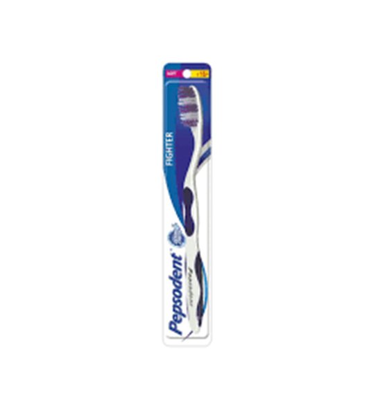 PEPSODENT  FIGTER MEDIUM TOOTH BRUSH 1NOS